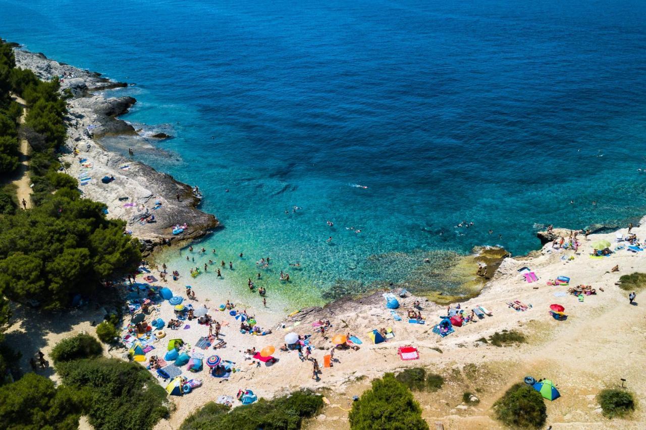 Lovely Istrian Apartment With A Private Swimming Pool And A Charming Garden Banjole Esterno foto